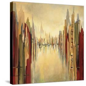 Metropolitan Afternoon-Gregory Lang-Stretched Canvas