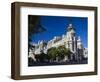 Metropolitan Building, Madrid, Spain-Walter Bibikow-Framed Photographic Print