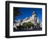 Metropolitan Building, Madrid, Spain-Walter Bibikow-Framed Photographic Print