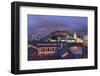 Metropolitan Cathedral and the Panecillo Hill at Night-Gabrielle and Michael Therin-Weise-Framed Photographic Print