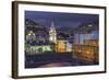 Metropolitan Cathedral at Night-Gabrielle and Michael Therin-Weise-Framed Photographic Print