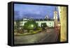 Metropolitan Cathedral at Night-Gabrielle and Michael Therin-Weise-Framed Stretched Canvas