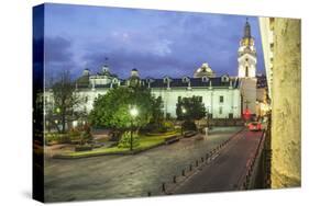 Metropolitan Cathedral at Night-Gabrielle and Michael Therin-Weise-Stretched Canvas