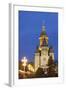 Metropolitan Cathedral in Piata Victoriei at Dusk, Timisoara, Banat, Romania, Europe-Ian Trower-Framed Photographic Print