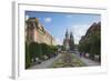 Metropolitan Cathedral in Piata Victoriei, Timisoara, Banat, Romania, Europe-Ian Trower-Framed Photographic Print