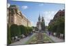 Metropolitan Cathedral in Piata Victoriei, Timisoara, Banat, Romania, Europe-Ian Trower-Mounted Photographic Print