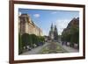 Metropolitan Cathedral in Piata Victoriei, Timisoara, Banat, Romania, Europe-Ian Trower-Framed Photographic Print