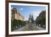 Metropolitan Cathedral in Piata Victoriei, Timisoara, Banat, Romania, Europe-Ian Trower-Framed Photographic Print