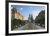 Metropolitan Cathedral in Piata Victoriei, Timisoara, Banat, Romania, Europe-Ian Trower-Framed Photographic Print