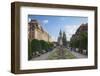 Metropolitan Cathedral in Piata Victoriei, Timisoara, Banat, Romania, Europe-Ian Trower-Framed Photographic Print