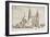 Metropolitan Cathedral in Plaza De Armas, Chihuahua, Mexico in the Nineteenth Century-null-Framed Giclee Print