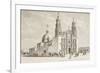 Metropolitan Cathedral in Plaza De Armas, Chihuahua, Mexico in the Nineteenth Century-null-Framed Giclee Print