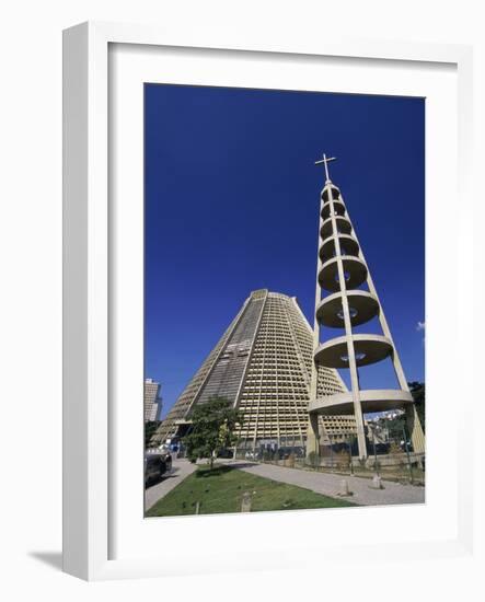 Metropolitan Cathedral, Rio de Janeiro, Brazil-null-Framed Photographic Print