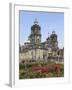 Metropolitan Cathedral, the Largest Church in Latin America, Zocalo, Plaza De La Constitucion, Mexi-Wendy Connett-Framed Photographic Print