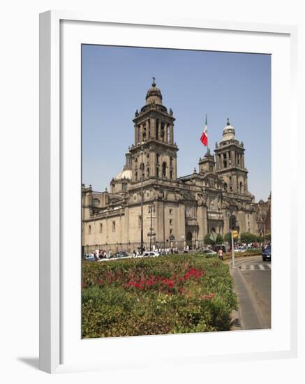 Metropolitan Cathedral, Zocalo, Mexico City, Mexico, North America-Wendy Connett-Framed Photographic Print