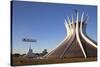 Metropolitan Cathedralbrasilia, Federal District, Brazil, South America-Ian Trower-Stretched Canvas