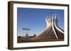 Metropolitan Cathedralbrasilia, Federal District, Brazil, South America-Ian Trower-Framed Photographic Print