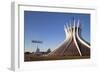 Metropolitan Cathedralbrasilia, Federal District, Brazil, South America-Ian Trower-Framed Photographic Print