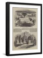 Metropolitan Cemeteries-null-Framed Premium Giclee Print