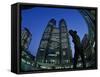 Metropolitan Govt. Bldg, Shinjuku, Tokyo, Japan-Rex Butcher-Framed Stretched Canvas