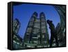 Metropolitan Govt. Bldg, Shinjuku, Tokyo, Japan-Rex Butcher-Framed Stretched Canvas