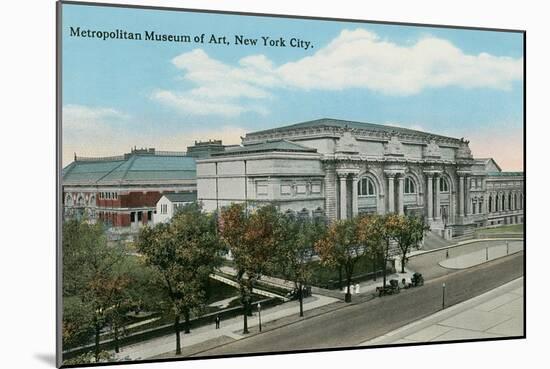 Metropolitan Museum of Art, New York City-null-Mounted Art Print