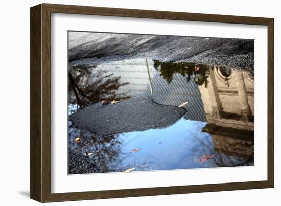 Metropolitan Museum of Art Reflection-null-Framed Photo