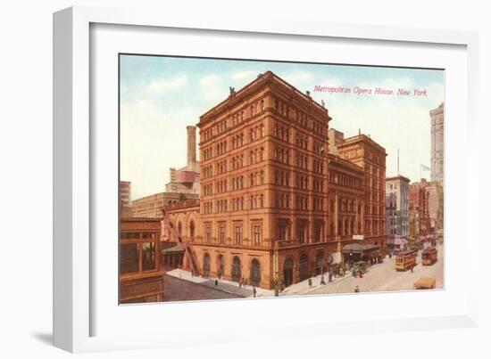 Metropolitan Opera House, New York City-null-Framed Art Print