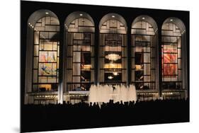 Metropolitan Opera House on Opening Night-Leder-Mounted Premium Photographic Print
