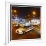 Metropolitan Police Car at the Scene of a Road Traffic Accident-null-Framed Photographic Print