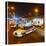 Metropolitan Police Car at the Scene of a Road Traffic Accident-null-Stretched Canvas