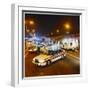 Metropolitan Police Car at the Scene of a Road Traffic Accident-null-Framed Photographic Print