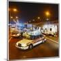 Metropolitan Police Car at the Scene of a Road Traffic Accident-null-Mounted Photographic Print