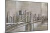 Metropolitan Skyline I-Ethan Harper-Mounted Art Print