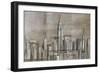 Metropolitan Skyline II-Ethan Harper-Framed Art Print