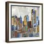 Metropolitan Skyline-Paul Duncan-Framed Giclee Print