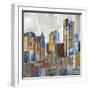 Metropolitan Skyline-Paul Duncan-Framed Giclee Print