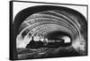 Metropolitan Underground Train-null-Framed Stretched Canvas