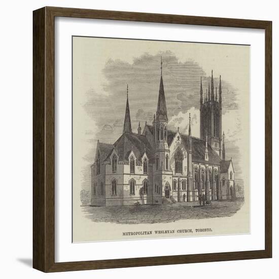 Metropolitan Wesleyan Church, Toronto-null-Framed Giclee Print