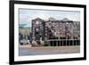 Metropolitan Wharf, 2006-Peter Wilson-Framed Giclee Print