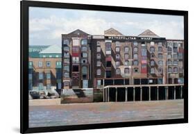 Metropolitan Wharf, 2006-Peter Wilson-Framed Giclee Print