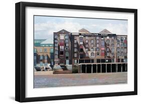 Metropolitan Wharf, 2006-Peter Wilson-Framed Giclee Print