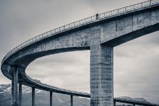 The Lonely Biker-Mette Caroline Strøksnes-Photographic Print