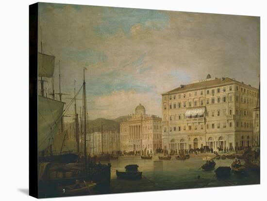 Metternich Hotel in Trieste-Tranquillo Cremona-Stretched Canvas