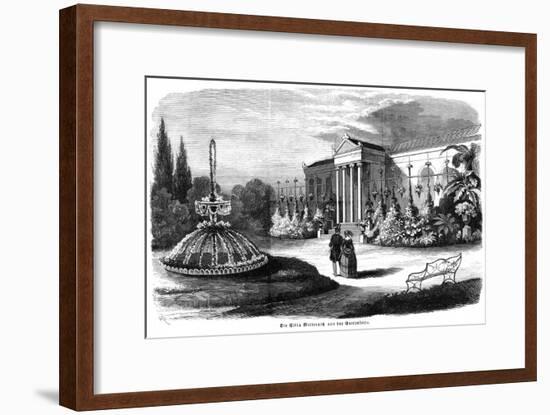 Metternich's Residence 2-null-Framed Art Print