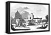 Metternich's Residence-null-Framed Stretched Canvas