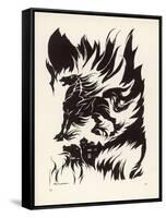 Metzengerstein, the Fiery Horse-Arthur Rackham-Framed Stretched Canvas