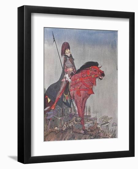 Metzengertstein-Harry Clarke-Framed Premium Giclee Print