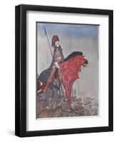 Metzengertstein-Harry Clarke-Framed Giclee Print