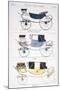 Meubles et objets de goût, numero 488 – caleche a capote, coupe, berline-null-Mounted Giclee Print